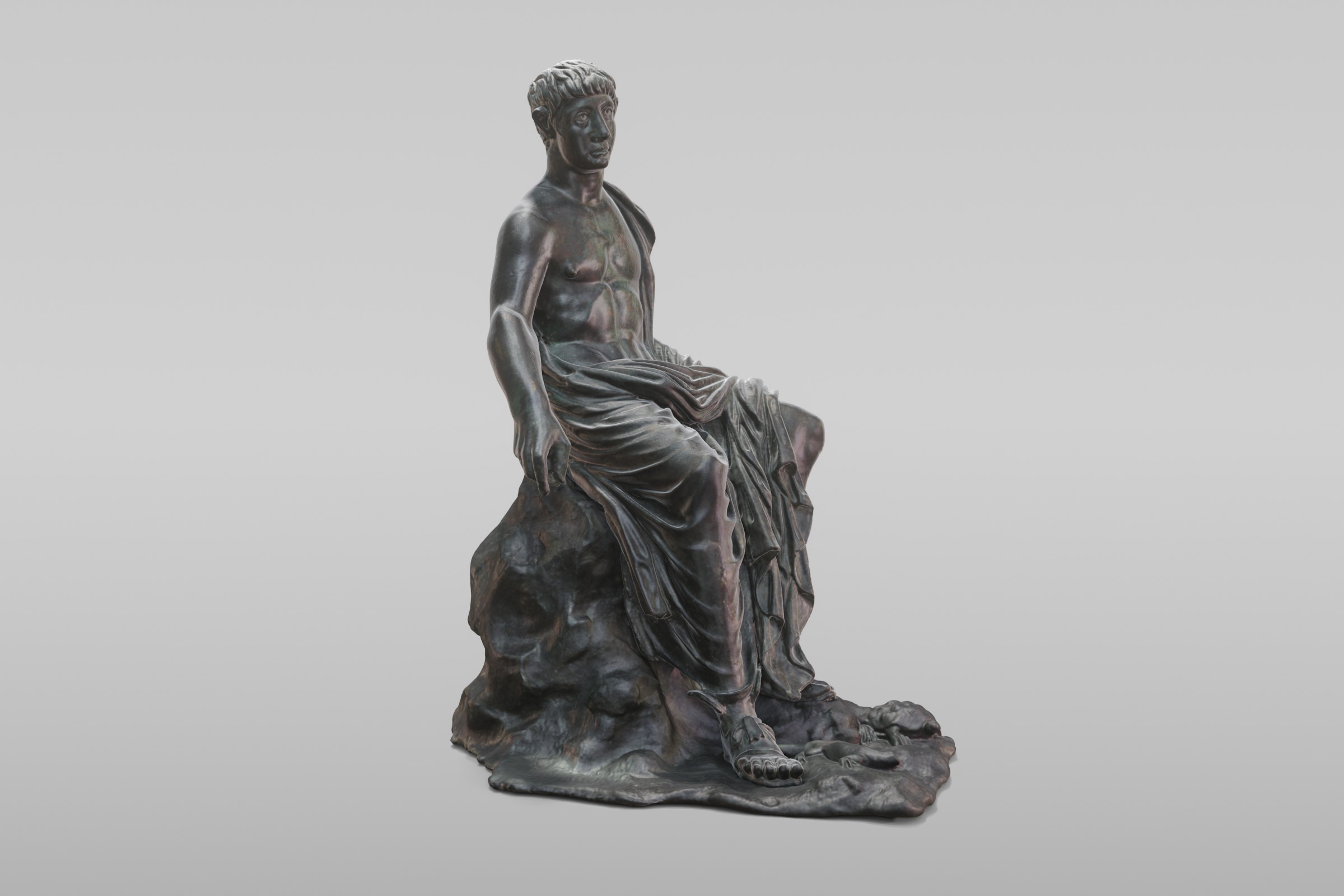 Merkur Statuette